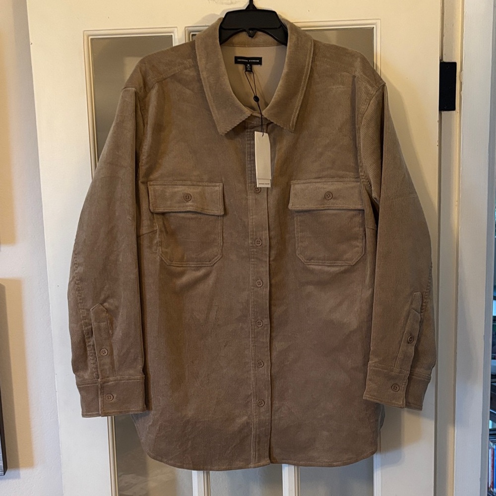 Universal Standard Tan Utility Jacket